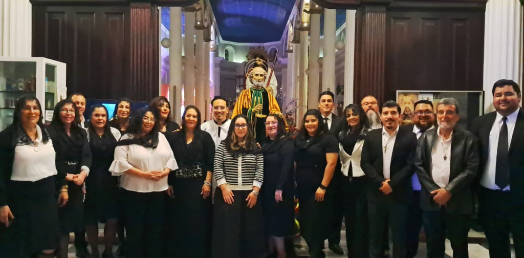 alumnos de la schola Cantorum la soledad